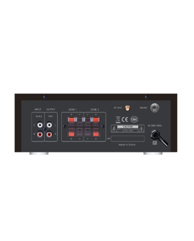 AMPLIFICATORE PA BLUETOOTH FM MP3 200W 2 ZONE