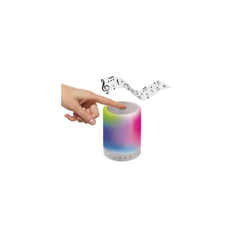 LAMPADA RGB CON SPEAKER BLUETOOTH A BATTERIA