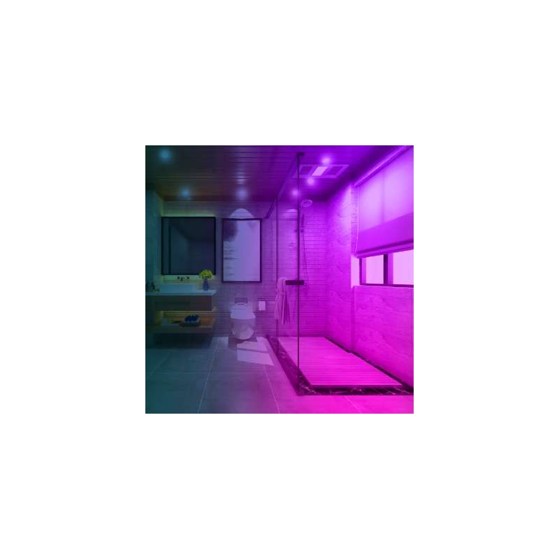 FARETTO A LED TONDO DA INCASSO 7W RGB + CCT