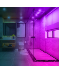 FARETTO A LED QUADRATO DA INCASSO 7W RGB + CCT