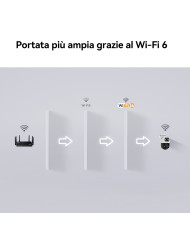 TELECAMERA DOME PTZ  IP/WI-FI 10MP 3.6MM IR IP66