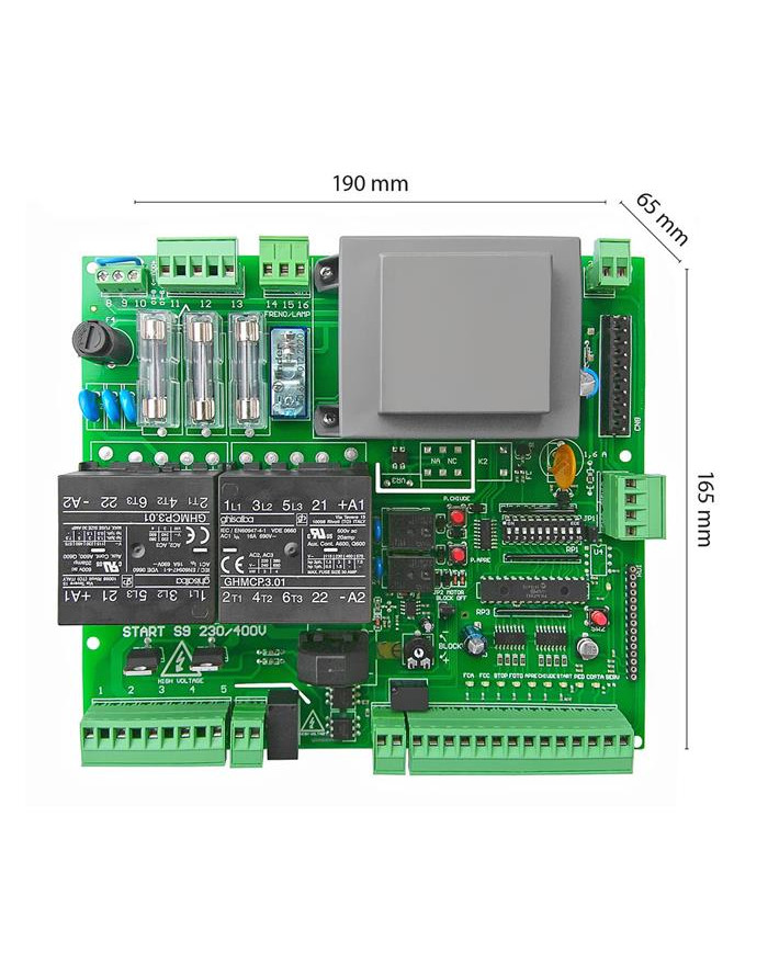 CENTRALE PER 1 MOTORE TRIFASE/MONOFASE