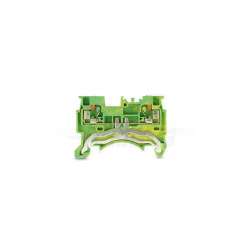 MORSETTO SERRAFILO DIN DS 1,5MM GIALLO-VERDE