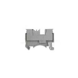 MORSETTO SERRAFILO DIN DS 4MM GRIGIO