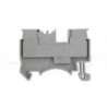 MORSETTO SERRAFILO DIN DS 4MM GRIGIO