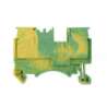 MORSETTO SERRAFILO DIN DS 4MM GIALLO-VERDE