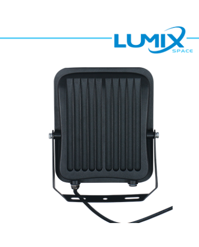 FARO LED NERO 100W 4000K LUCE NATURALE IP65