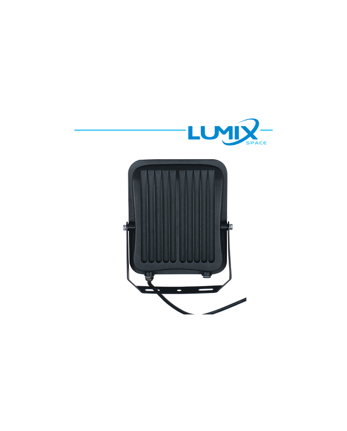 FARO LED NERO 100W 4000K LUCE NATURALE IP65