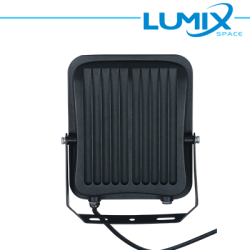 FARO LED NERO 200W 4000K LUCE NATURALE IP65