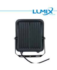 FARO LED NERO 200W 4000K LUCE NATURALE IP65