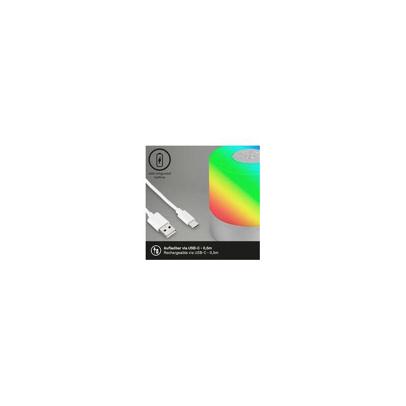 LAMPADA DA TAVOLO A BATTERIA 2W 150LM RGB