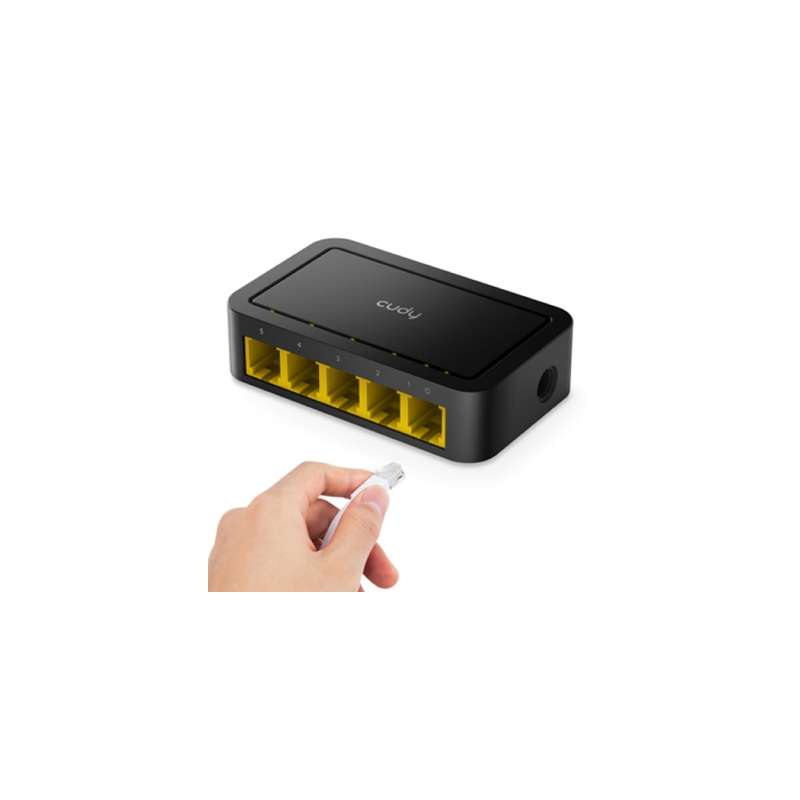 SWITCH DESKTOP A 5 PORTE 10/100 MBPS