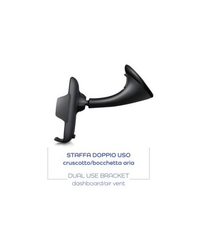 PORTA TELEFONO DA AUTO DA VETRO/CRUSCOTTO