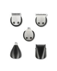 TAGLIA BARBA E CAPELLI 5 IN 1 RICARICABILE