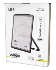 FARO LED GRIGIO 200W 4000K LUCE NATURALE IP65 F71