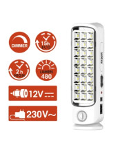 LAMPADA DI EMERGENZA PORTATILE ANTI BLACK OUT