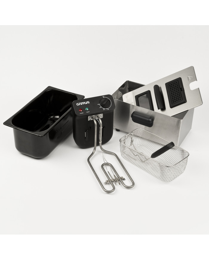 FRIGGITRICE A OLIO CON CESTELLO 3LT 2000W