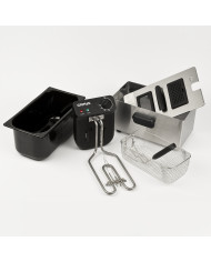 FRIGGITRICE A OLIO CON CESTELLO 3LT 2000W