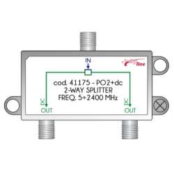 PARTITORE A 2 VIE CON PASSAGGIO CC