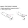 FARO STRADALE A LED 60W IP66 8400LM 4000K°FS10 PRO