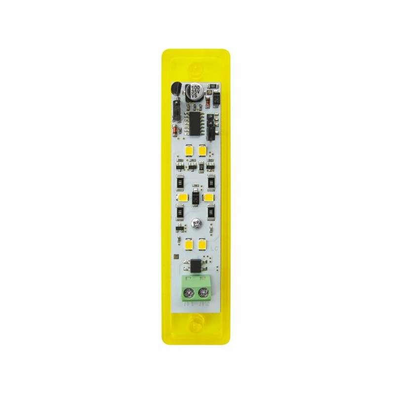 LAMPEGGIANTE LUMINOSO LED MINI ARANCIO DA INTERNO