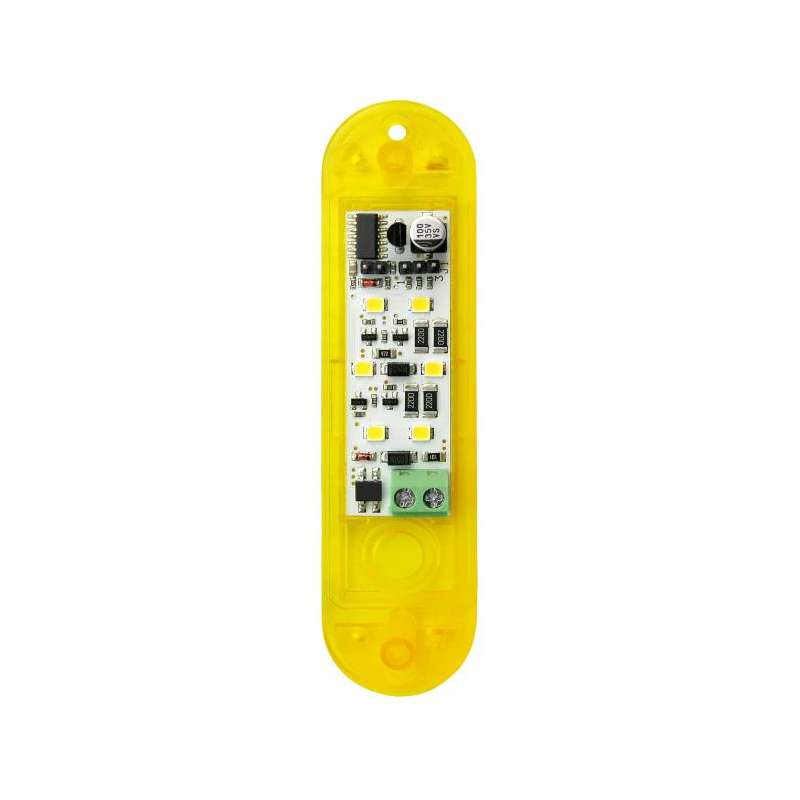 LAMPEGGIANTE LUMINOSO LED ARANCIONE DA ESTERNO