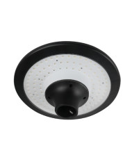 LAMPIONE CON PANNELLO SOLARE 20W TRICOLOR