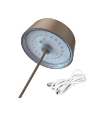 LAMPADA LED RICARICABILE DA TAVOLO 2,2W 3000K