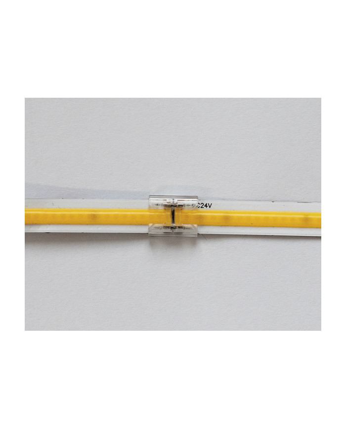 GIUNTO SLIM AD INNESTO RAPIDO PER STRISCE LED COB