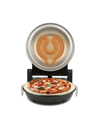 FORNO PIZZA ELETTRICO 1800W NERO GIRMI