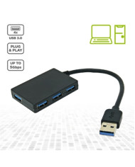 HUB USB 4 PORTE USB-A 3.0