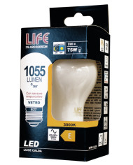 LAMPADA A LED CREPUSCOLARE E27 8W 3000K