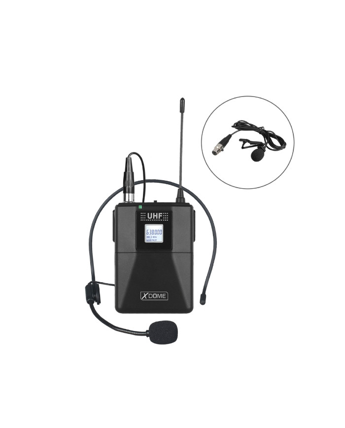 RADIOMICROFONO LAVALIER UHF MULTICANALE