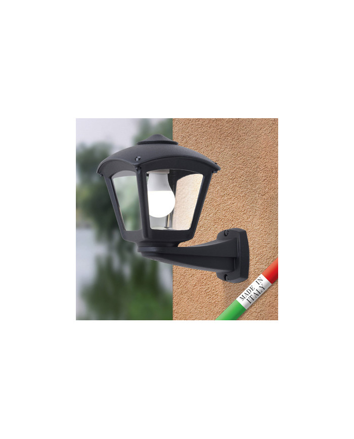 LAMPIONE DA GIARDINO NARDO/ROBY NERO 1E27