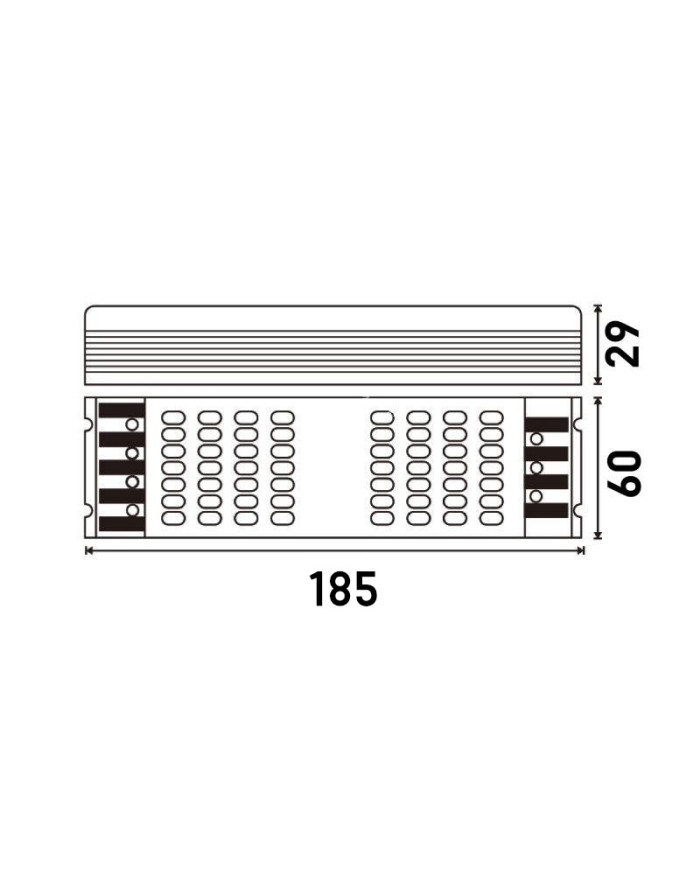 ALIMENTATORE 300W 48VDC PER BINARIO MAGNETICO
