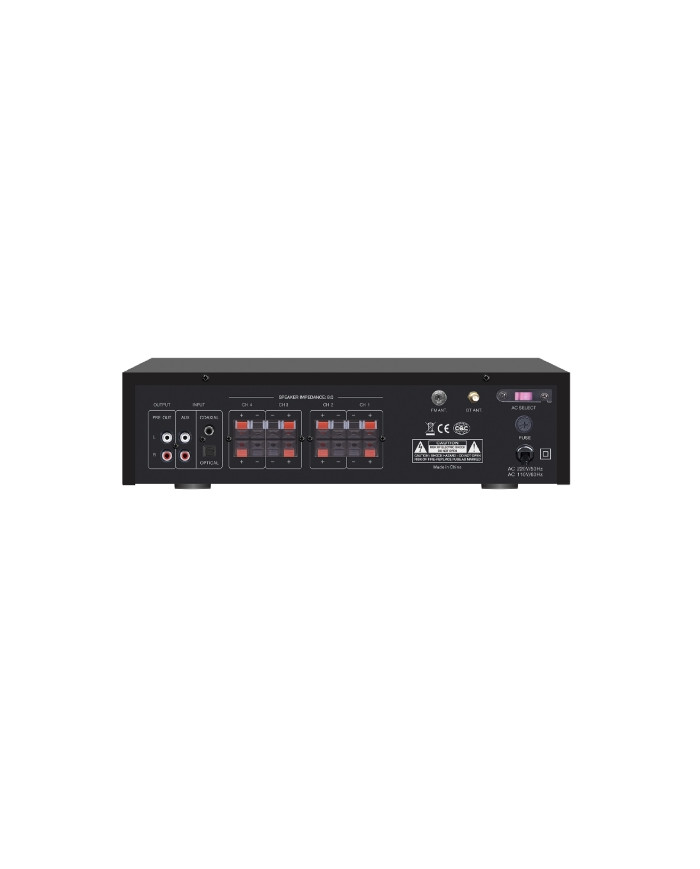 AMPLIFICATORE PA BLUETOOTH / FM / MP3 400W 4 ZONE