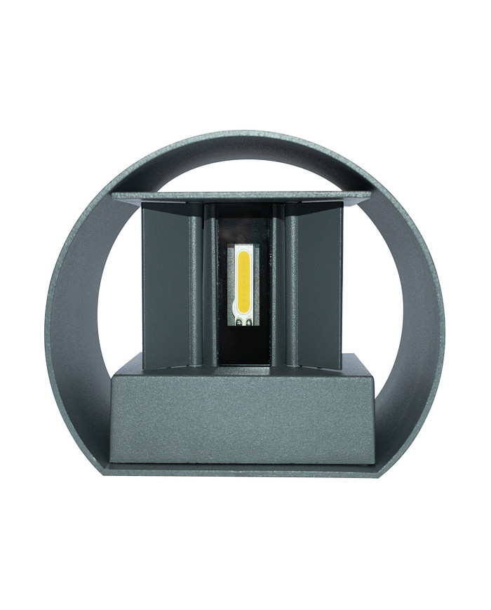 APPLIQUE DA PARETE A LED ROTONDO 12,5W IP65 220V