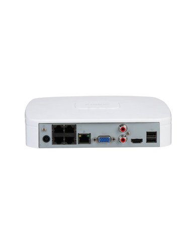 VIDEOREGISTRATORE NVR 4CH POE