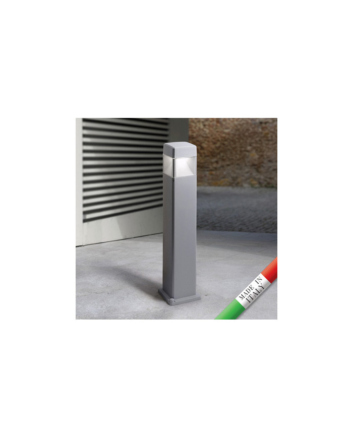 PALETTO DA GIARDINO GRIGIO 80CM GX53 10W IP55