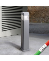 PALETTO DA GIARDINO GRIGIO 80CM GX53 10W IP55