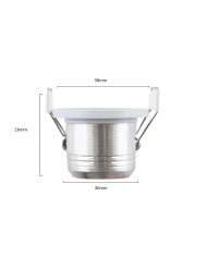 FARETTO DA INCASSO 3W D.38 230W 3000K
