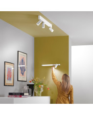 APPLIQUE DA PARETE A LED FARETTO/STRISCIA LED 50CM