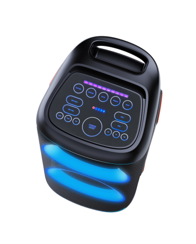 CASSA BLUETOOTH 200W FUNZIONE LUCE E 2 WOOFER 10