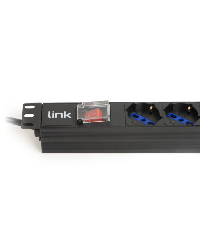 MULTIPRESA DA RACK 19 7 PRESE UNIVERSALI