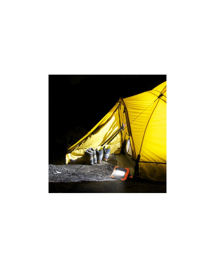 FARO LED COB PORTATILE CON PANNELLO SOLRE RIC. 10W
