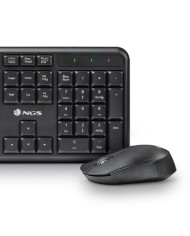 KIT TASTIERA WIRELESS CON MOUSE PER PC NGS