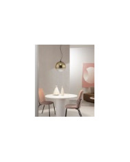 LAMPADA A SOSPENSIONE I--MARTE-S25 ORO