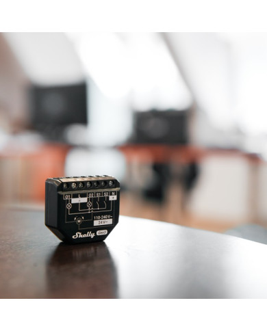 SMART RELE PER TAPPARELLE 16A AC/DC WIFI/BT + PM
