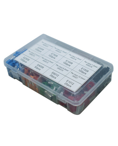 KIT 680 PEZZI CAPOCORDA PUNTALINI A CRIMPARE