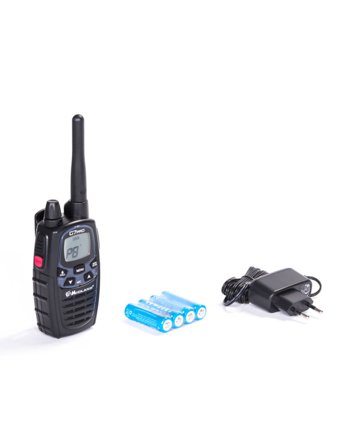 RICETRASMETTITORE PORTATILE G7 PRO BIBANDA PMR446/